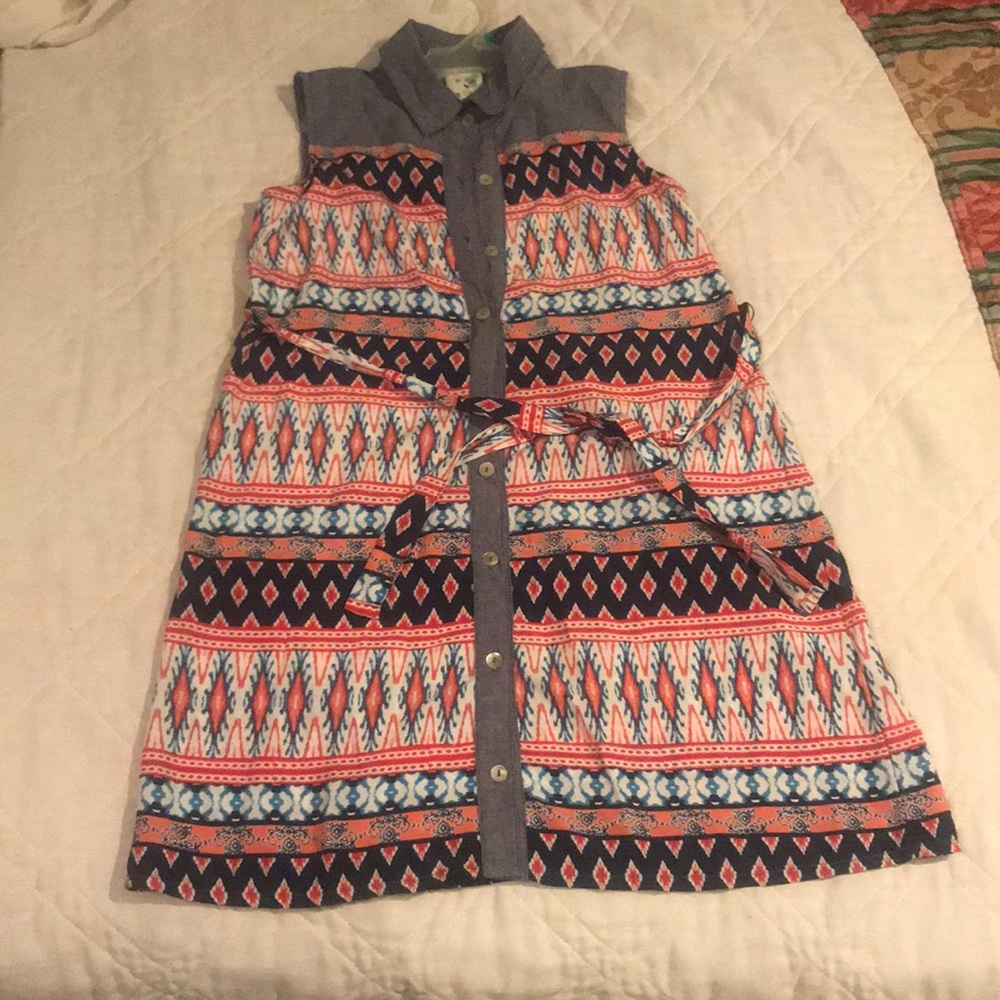 Spring / summer dress for a junior girl 6-8 grade.